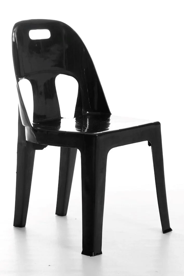 Unica Party chair party chair with handle light duty party chair black party chair