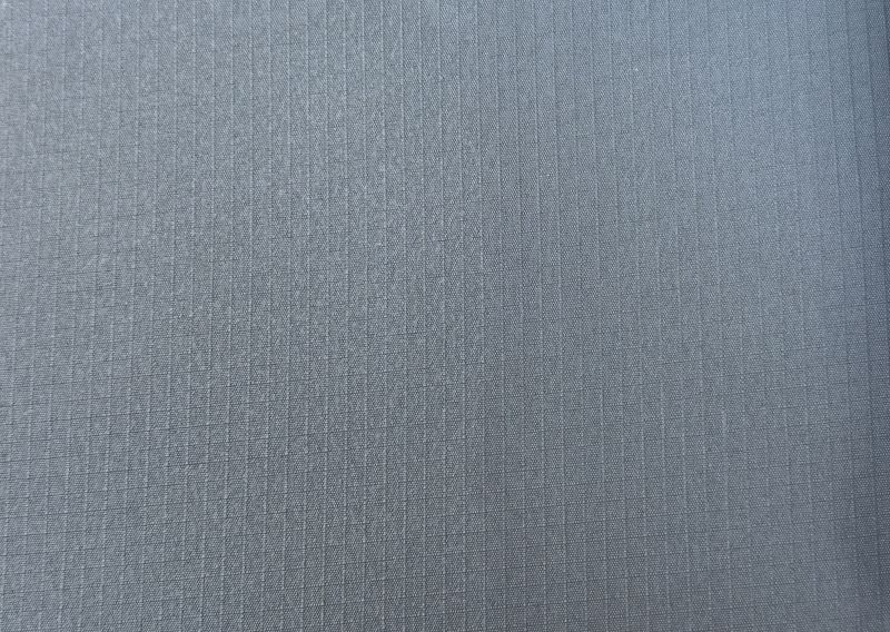 Charcoal Rip Stock Canvas Fabric 400GSM Unica Textile Mills SA
