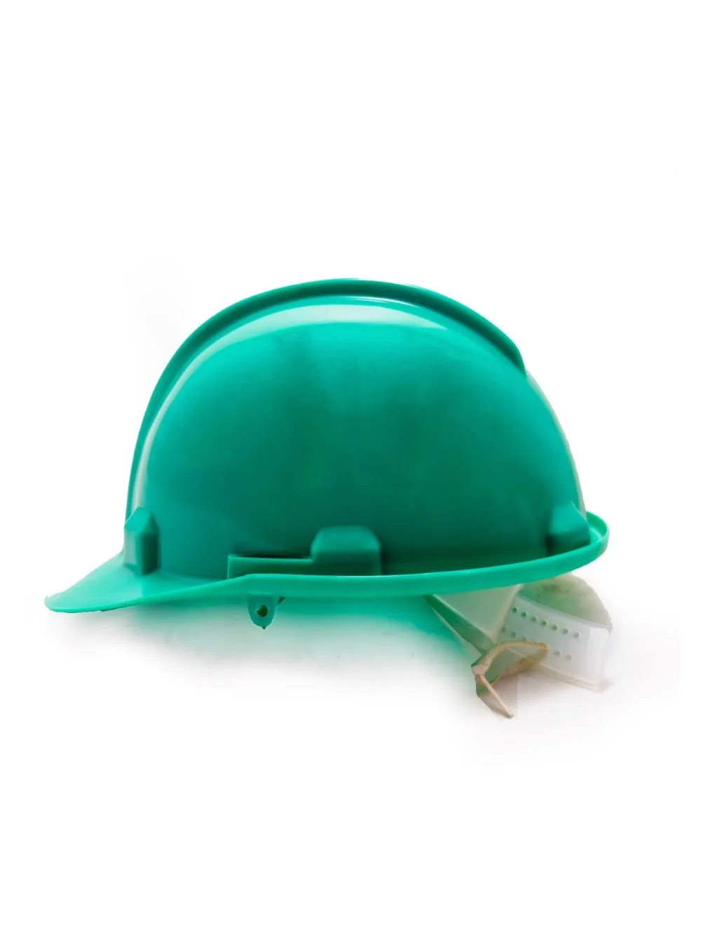 Hard Hat Safety Helmet Green Side